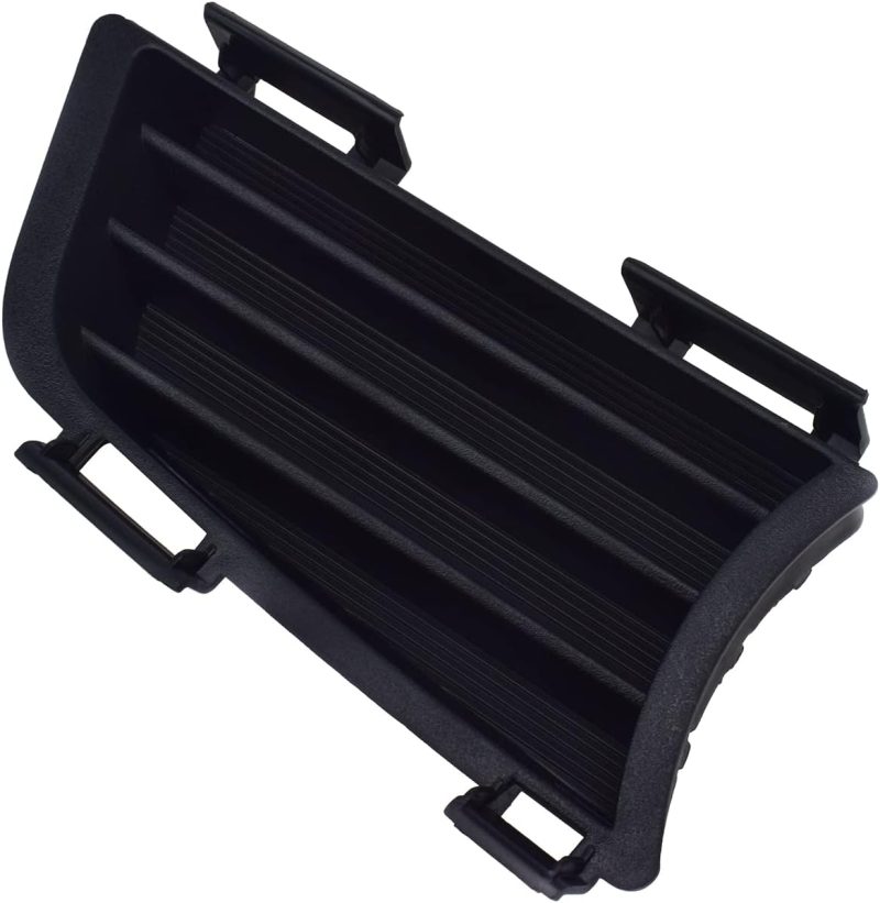 Front Right Passenger Side Bumper Fog Light Lamp Hole Cover Grille Molding Trim For 2005-2008 Pontiac Vibe Black Gm1036112 88974247 - Image 2