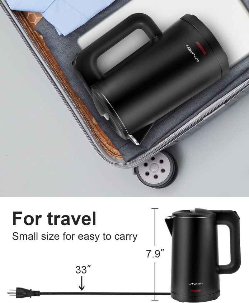 0.8L Electric Kettle Stainless Steel - Image 5