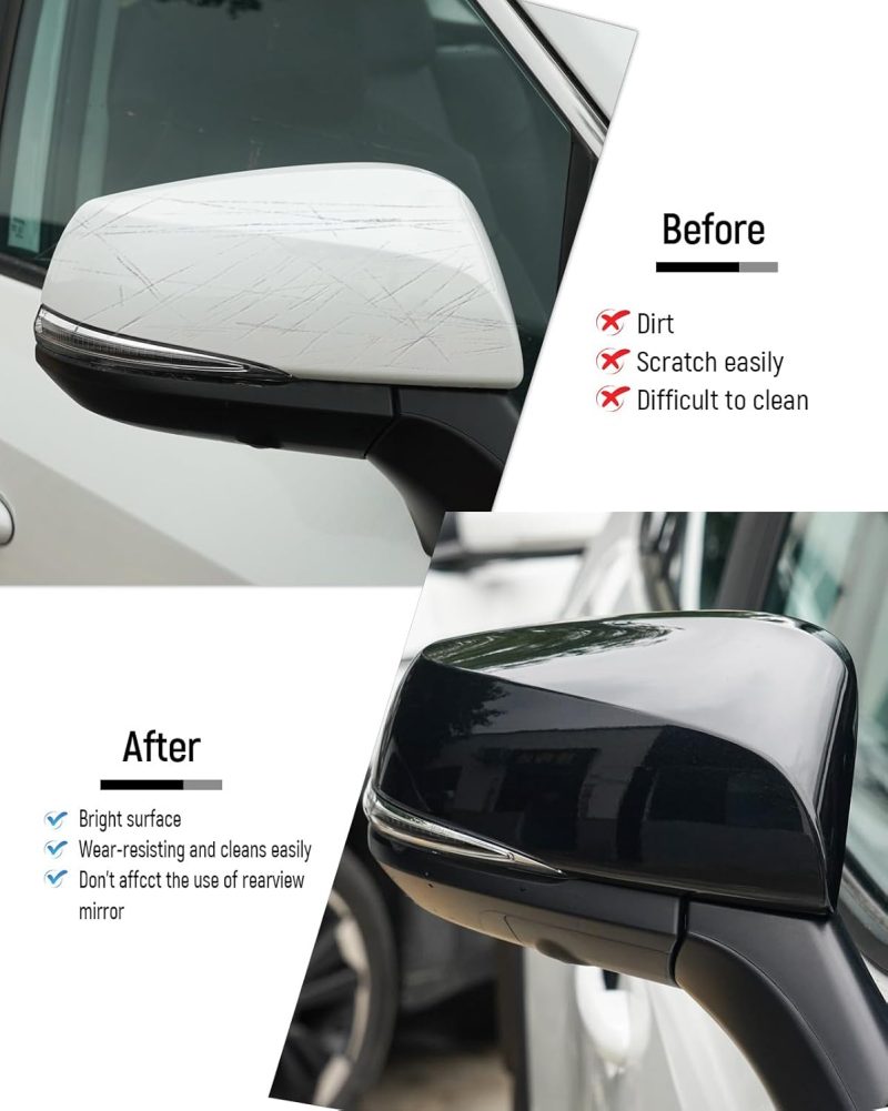For Toyota Highlander 2020 2021 2022 2023 2024 2025 Rearview Mirror Cover - Image 6