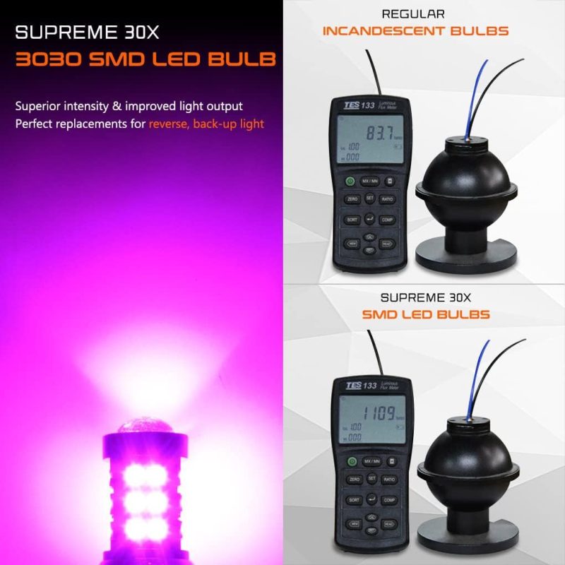 9005 9006 Hb3 Hb4 Led Bulbs Pink Purple H10 Xtreme Super Bright Fog Light Or Daytime Running Driving Lights (Drl Lamps) High Power 3030Smd - Image 4