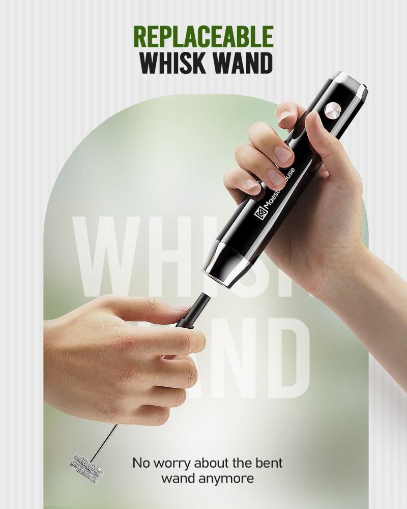 Maestri House Rechargeable Milk Frother - Image 5