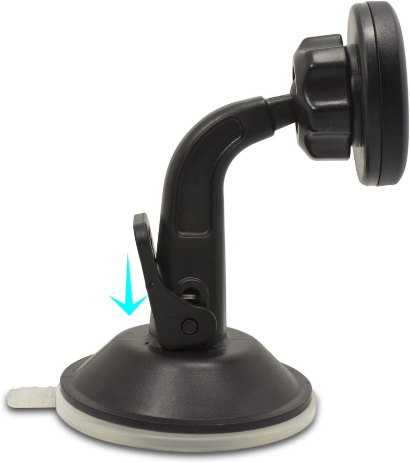 Techmatte Car Phone Mount Magnetic-Dashboard Mounted Car Phone Holder-Universal Smartphone Compatibility With Strong Magnetic Technology (Black) - Image 6