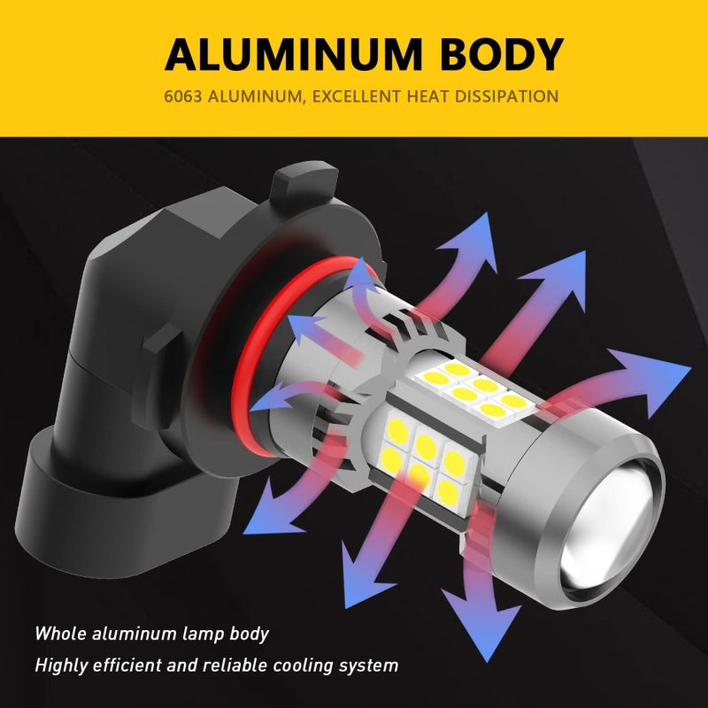 Phinlion 9006 Hb4 Led Fog Light Bulbs - Image 3