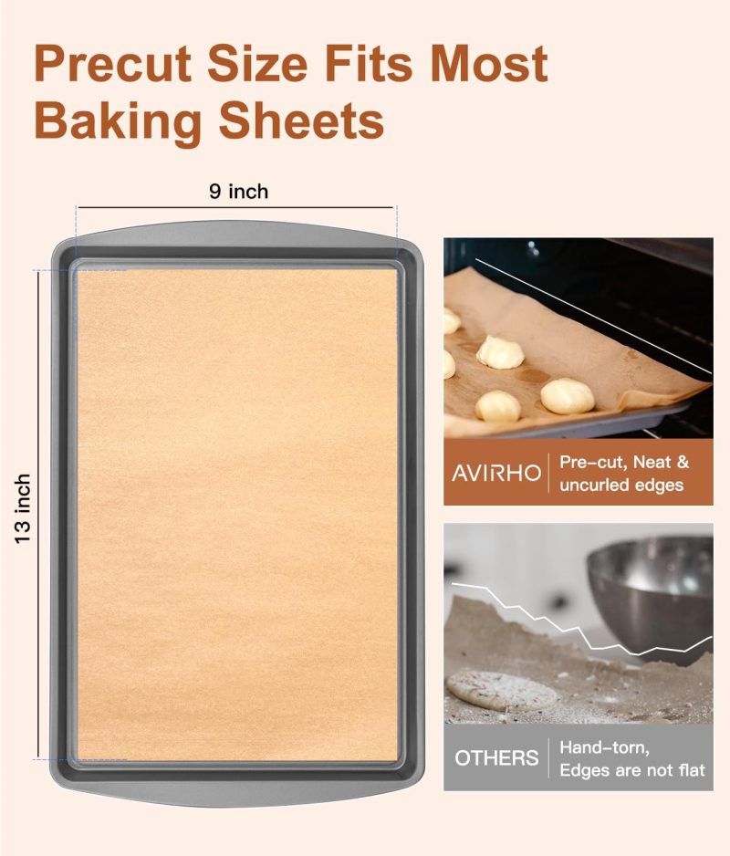Unbleached Parchment Paper Baking Sheets - Image 5