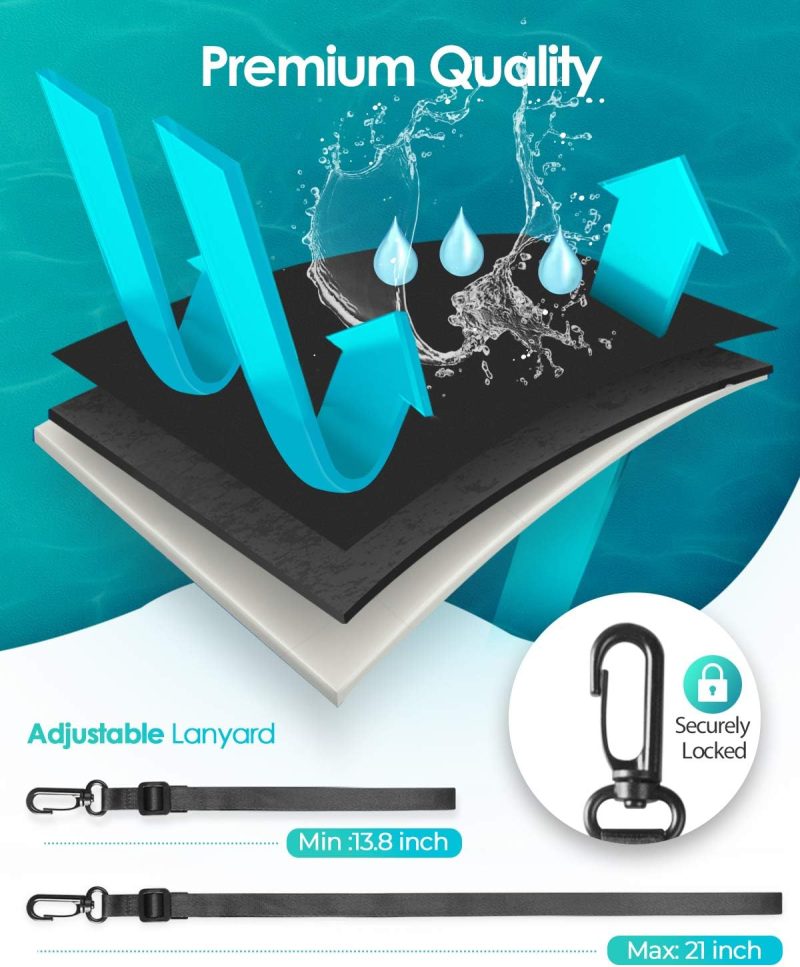 HIEARCOOL Waterproof Phone Pouch Waterproof Phone Case for iPhone 17 16 15 14... - Image 3
