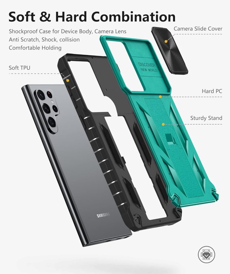 S22 Hybrid Protective Case for Galaxy S22 Ultra - Image 5