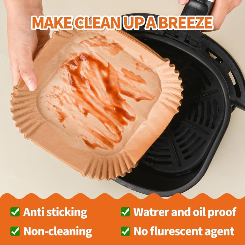 Air Fryer Paper Liners 7.9Inch - Image 5