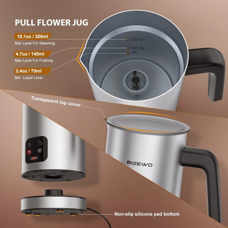 Bizewo Milk Frother Electric - Image 5