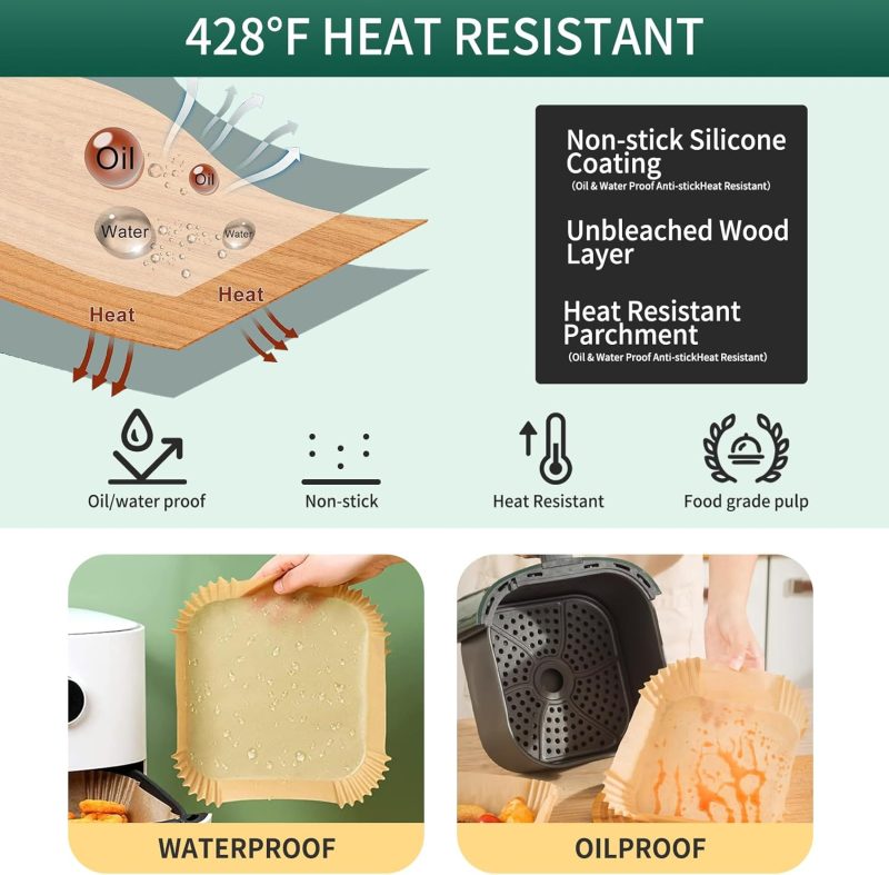 Air Fryer Liners Disposable Paper - Image 4