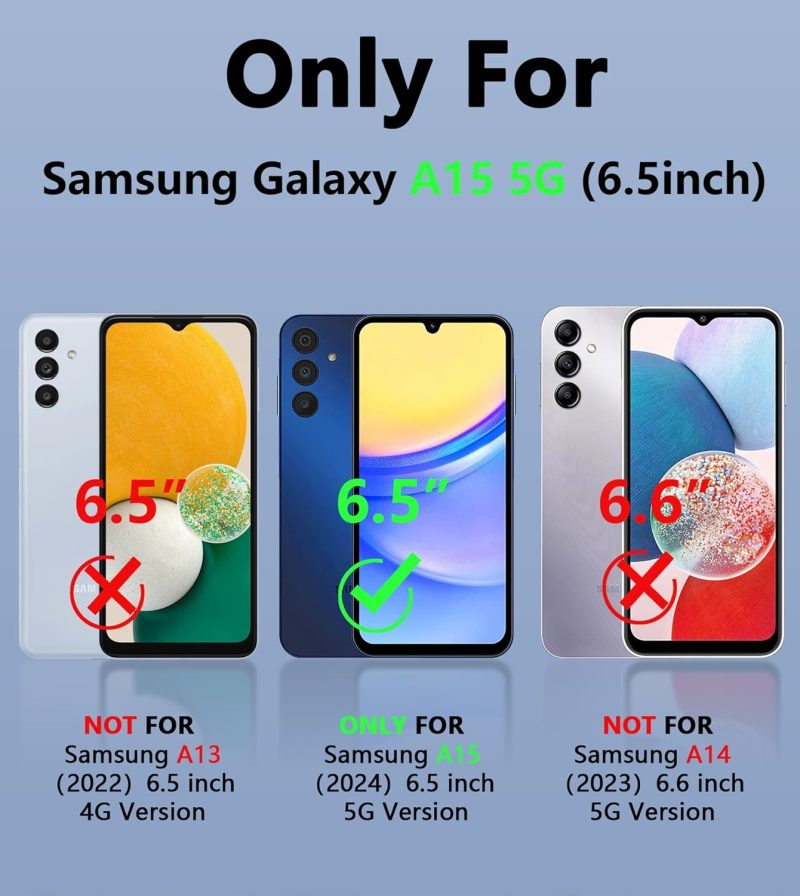FNTCASE Hybrid Protective Case for Galaxy A15-5G - Image 2