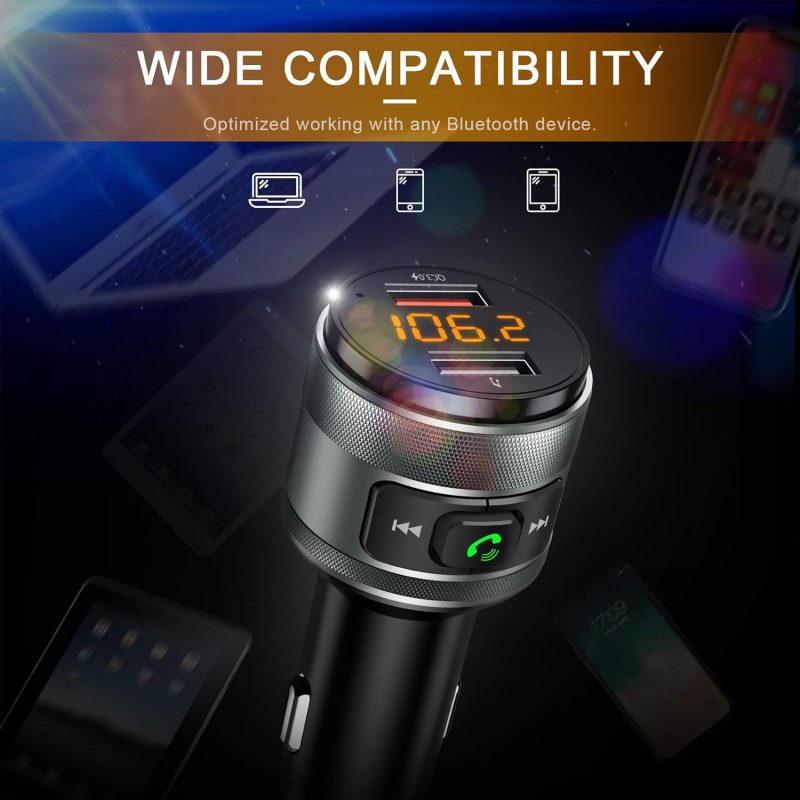 Bluetooth 5.3 Fm Transmitter For Car - Image 5
