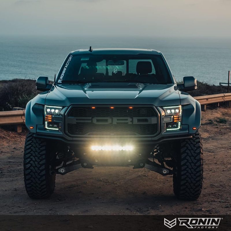 Ronin Factory 50 Cal Bullet Antenna - Ford F150 F250 F350 Super Duty Raptor (Bronco 21-23) Truck Accessory - Ram 1500 Short Antenna Replacement - Image 4