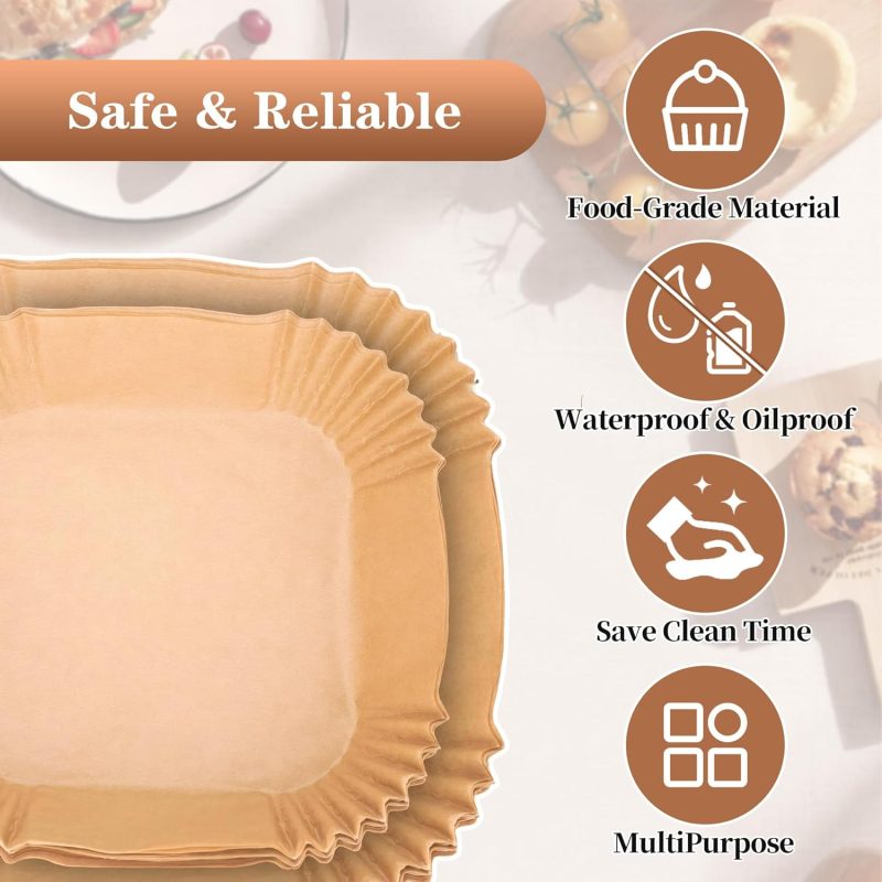 Air Fryer Liners Disposable For Ninja Crispi - Image 4