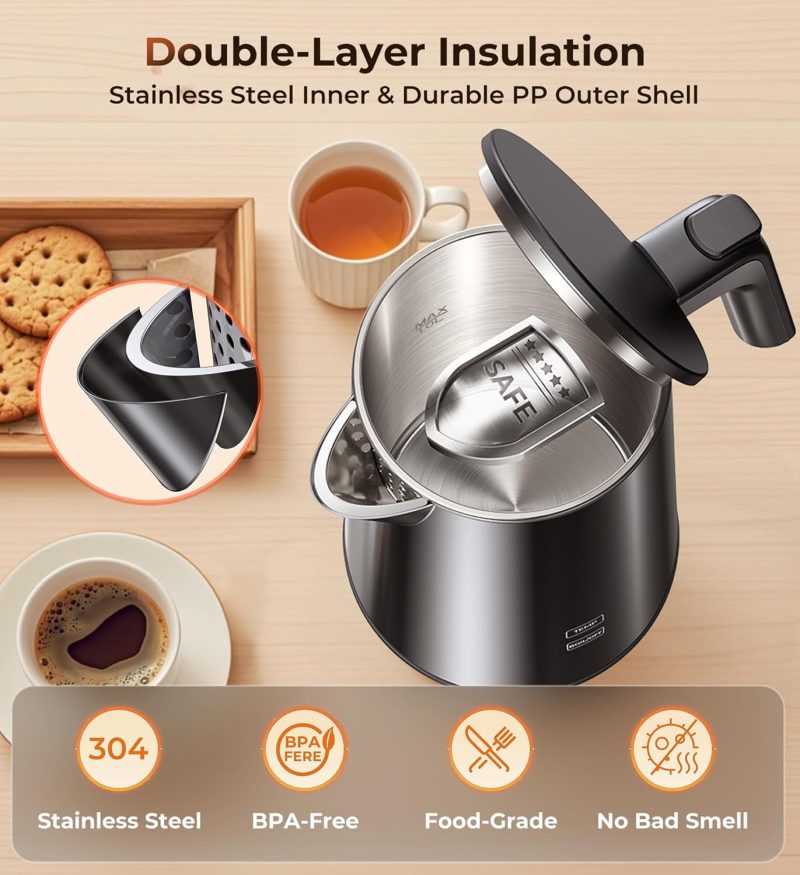 Electric Kettle 1.0L 1200W - Image 2
