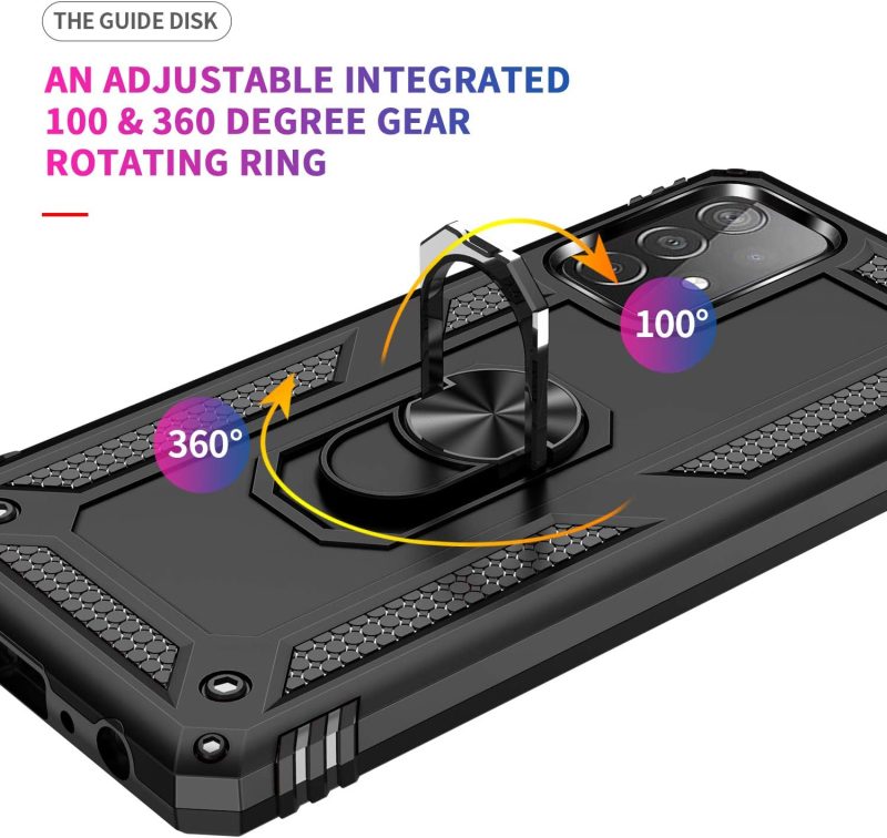 A52 Phone Case for Galaxy A52 5G - Black - Image 5