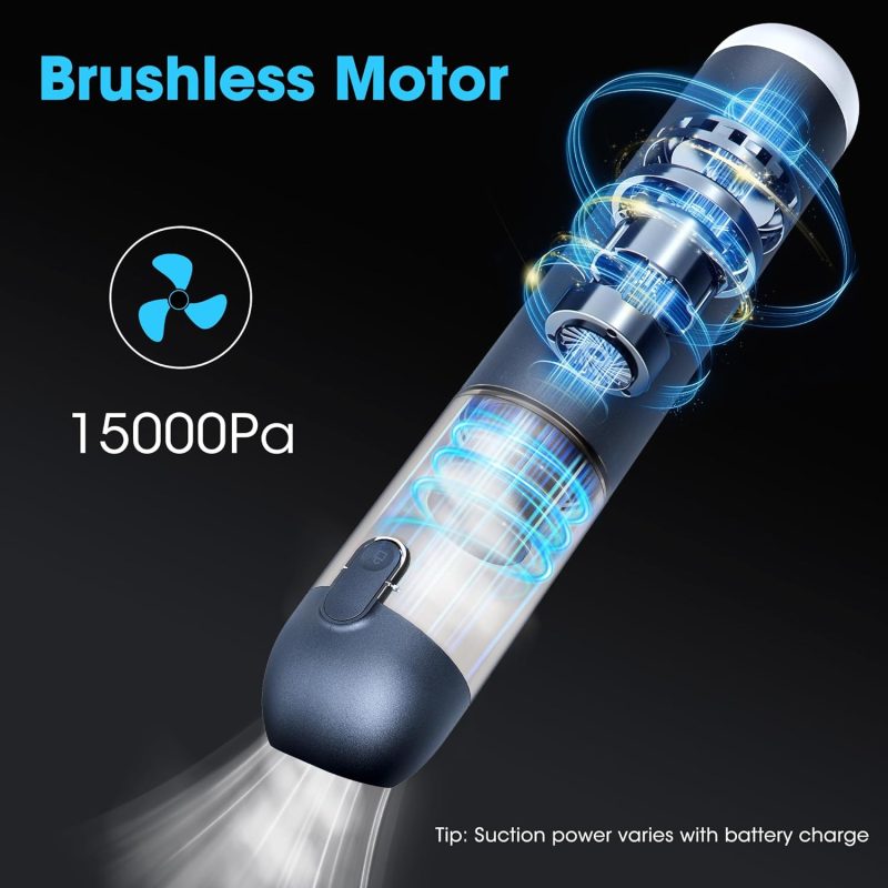 Handheld Car Vacuum Cleaner Cordless - Image 2
