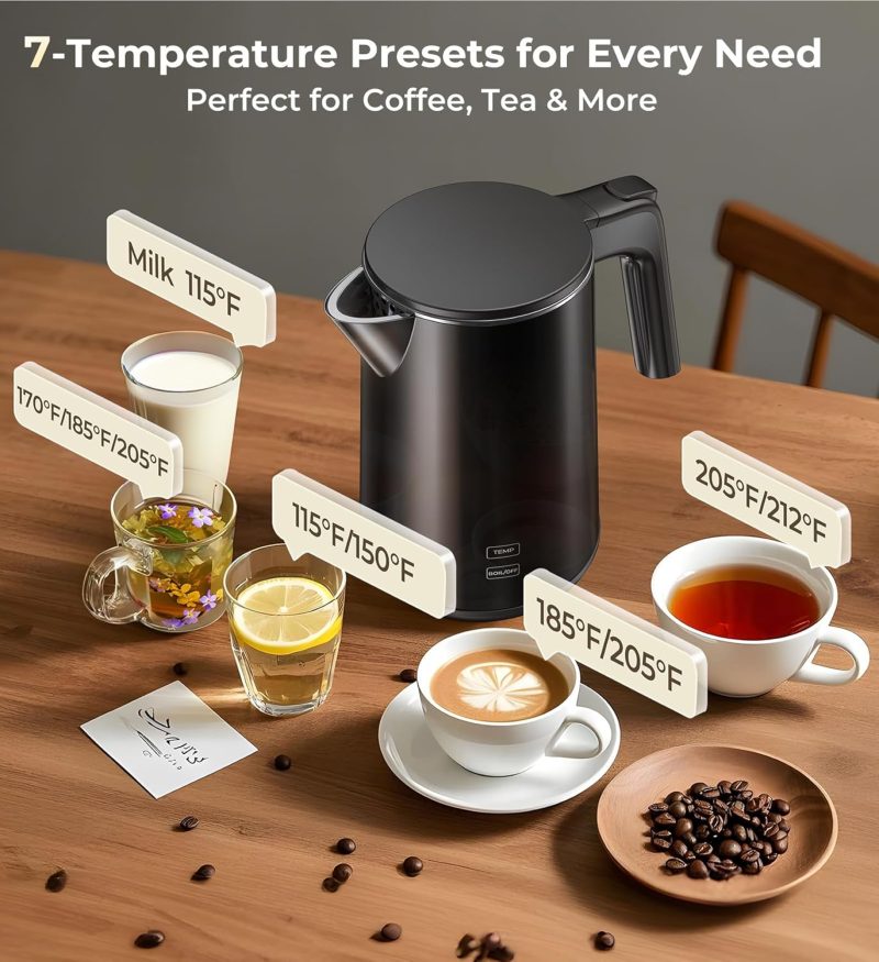 Electric Kettle 1.0L 1200W - Image 5