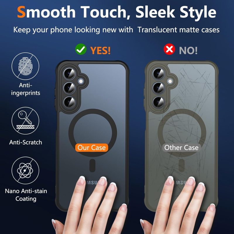 OWKEY Hybrid Protective Case for Galaxy A15 5G - Image 6