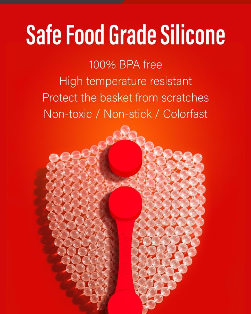 Air Fryer Magnet Silicone Buckle 2 For Holding Down Air Fryer Parchment Paper Liners - Image 4