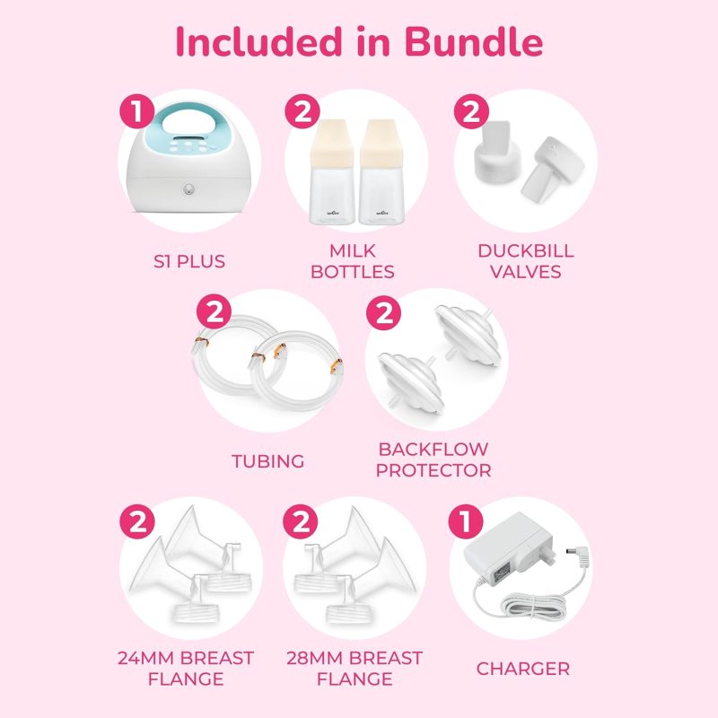 Spectra - S1 Plus Electric Breast Milk Pump For Baby Feeding - Convenient Breast Feeding Support - Image 2