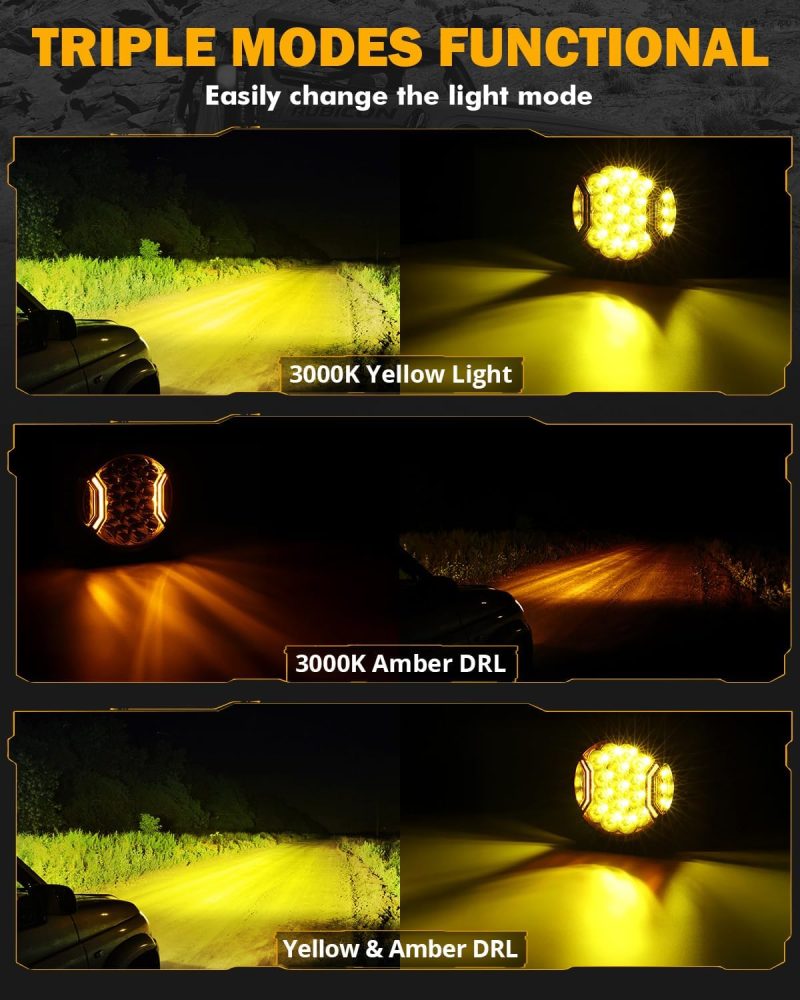 Auxbeam 7 Inch Led Side Shooter Light - Image 3