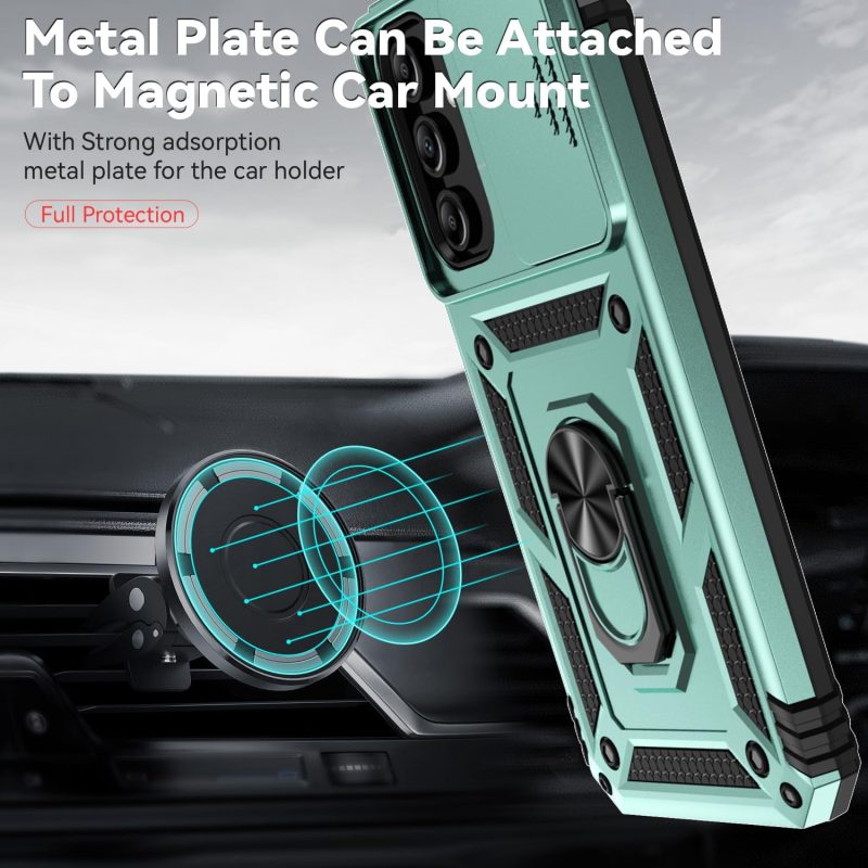 A15 Hybrid Protective Case for Galaxy A15 5G - Green - Image 3