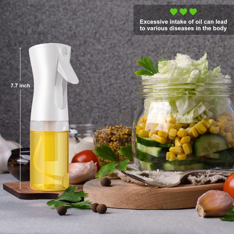 Oil Sprayer For Cooking- 200Ml Glass Olive Oil Sprayer Mister - Image 3