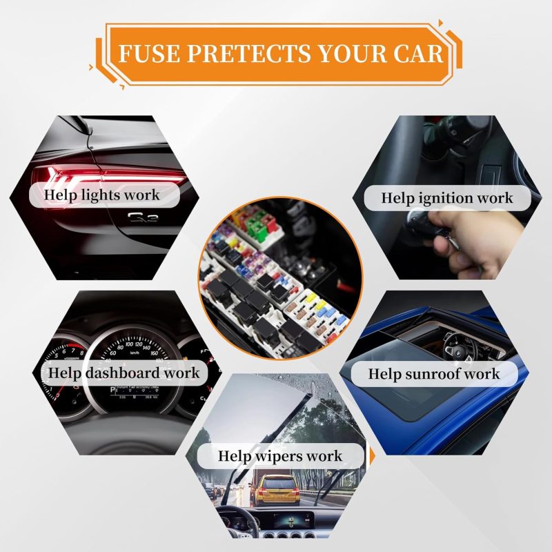 120 Pieces Mini Fuse Kit - Image 5