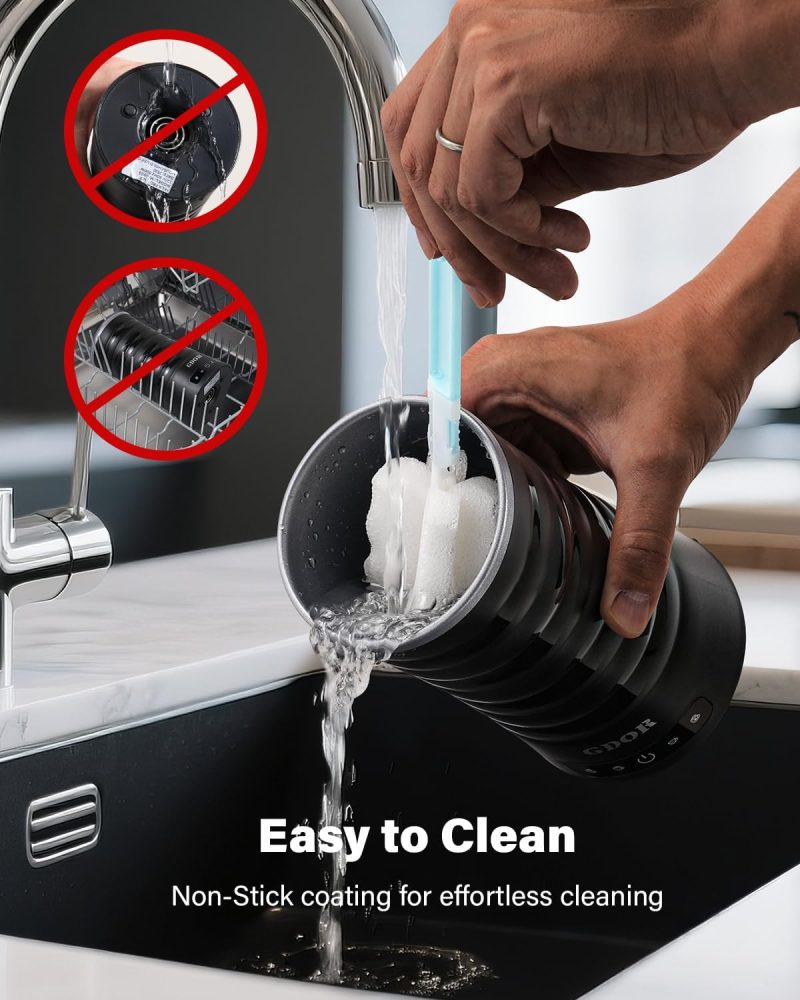 Gdor Milk Frother And Steamer - Image 6