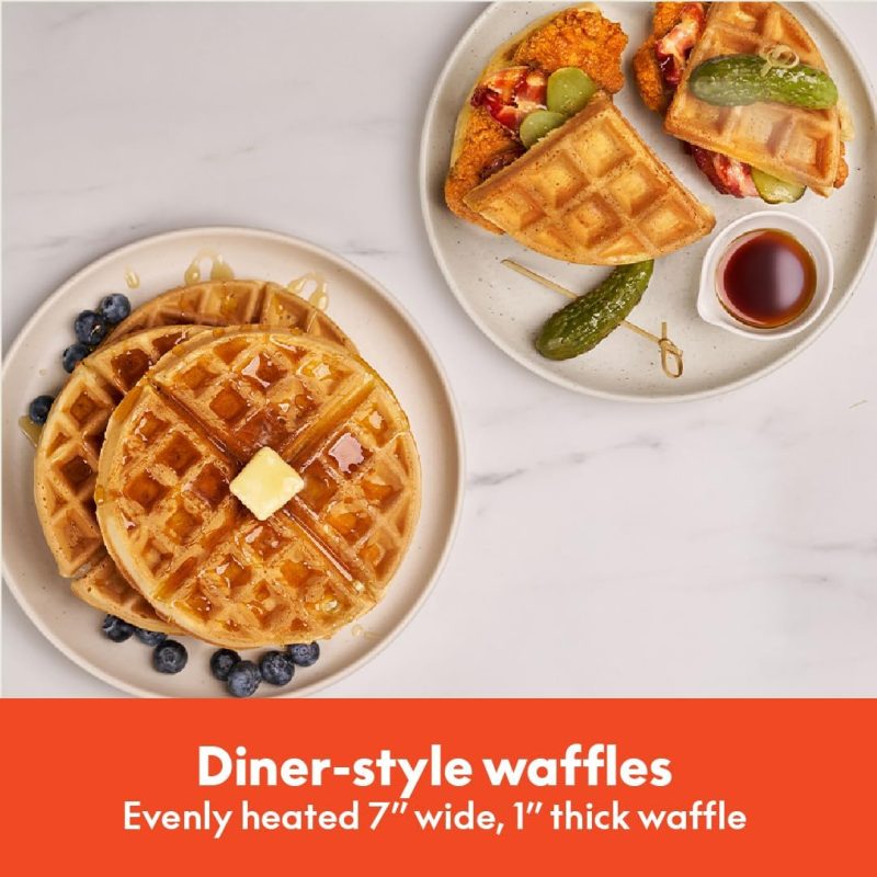 Bella Flip-N-Store Waffle Maker With Evergood™ Ceramic Nonstick Coating - Image 5