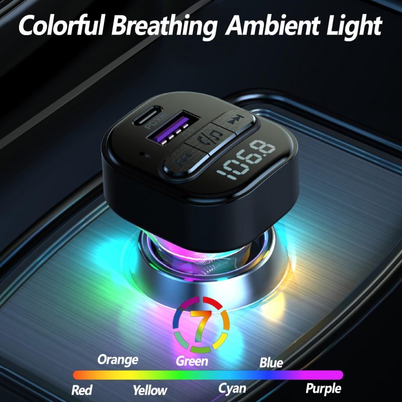 Bluetooth 5.3 Fm Transmitter For Car - Image 4