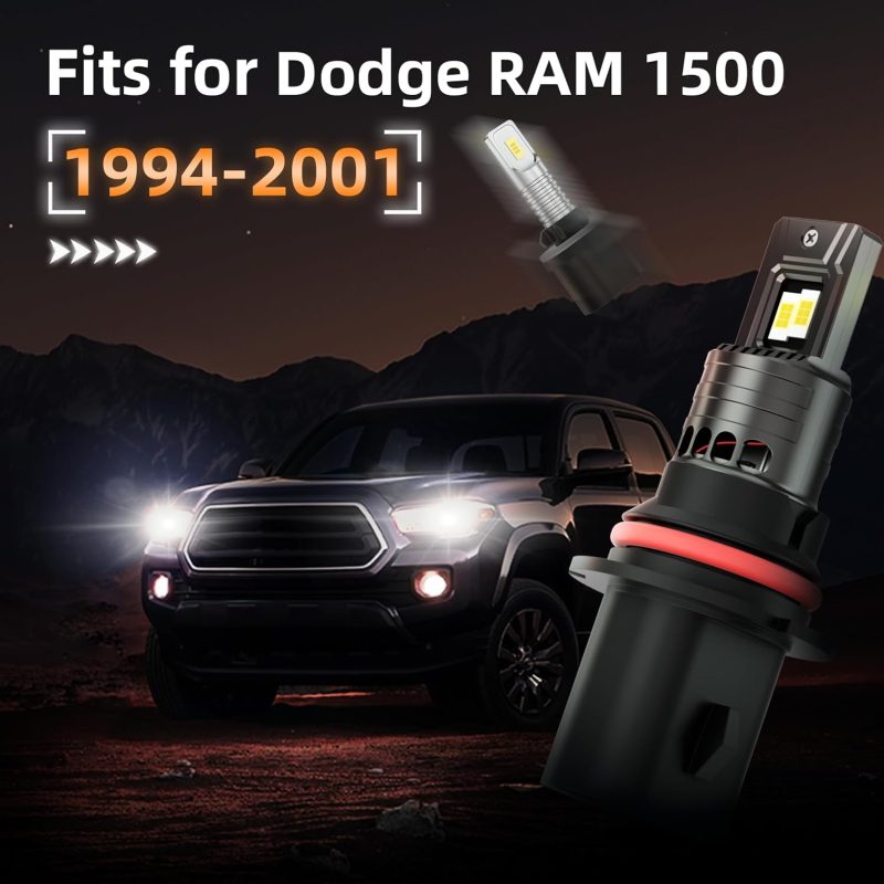 For 1994-2001 Dodge Ram 1500 Fog Lights Bulbs Combo - Image 2