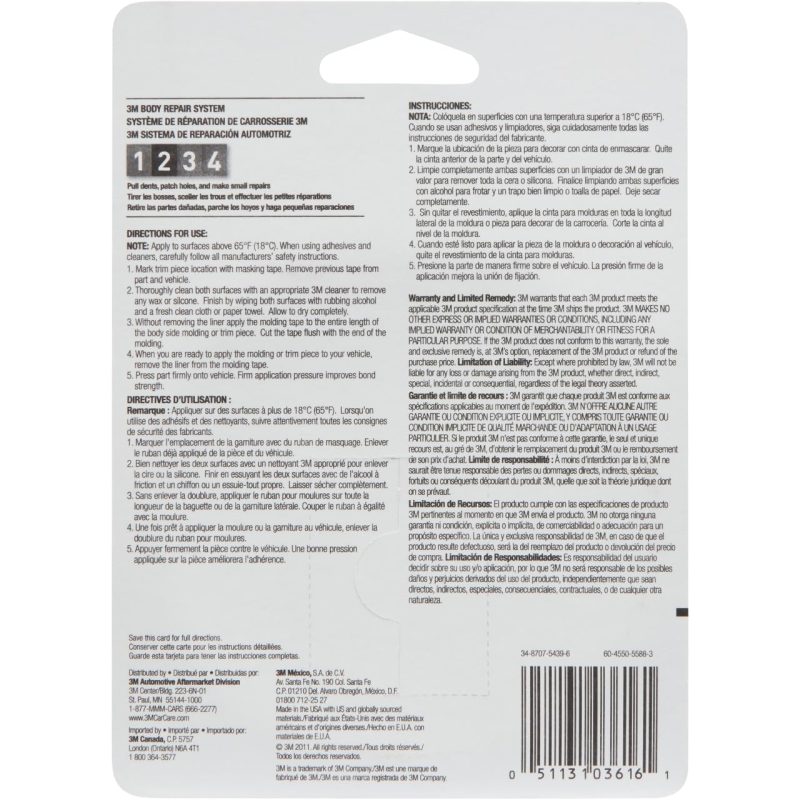 3M Super Strength Molding Tape 03616 - Image 4
