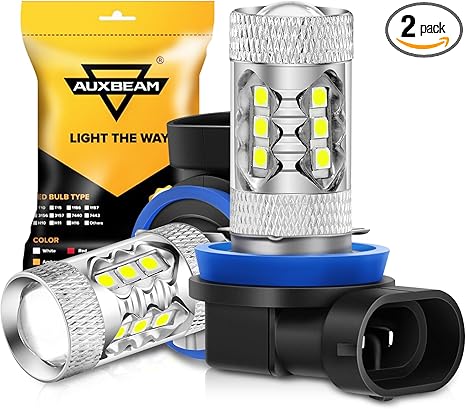 Auxbeam H11/H8/H9 Led Fog Light Bulbs