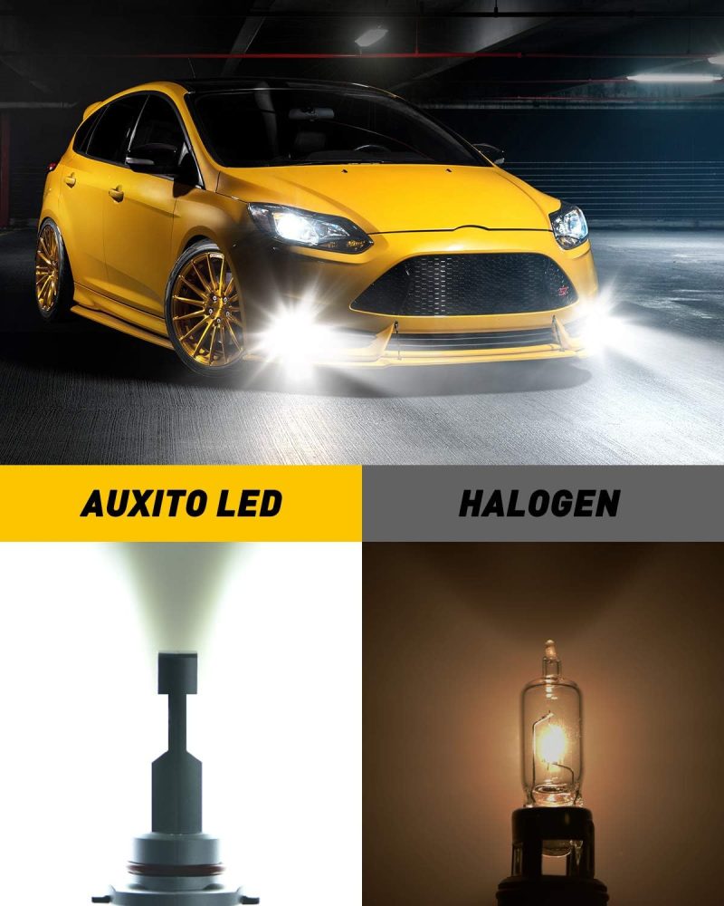 Auxito 9145 9140 H10 Led Fog Light Bulb Fanless - Image 6