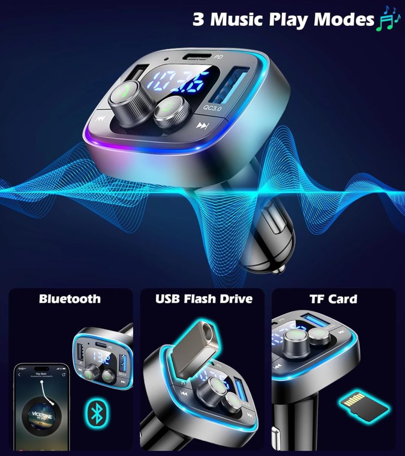 Lihan Usb C Bluetooth Car Adapter - Image 4