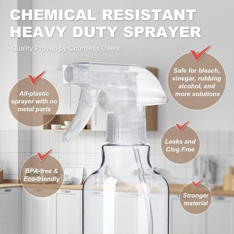 Plastic Spray Bottles (2-Pack - Image 4