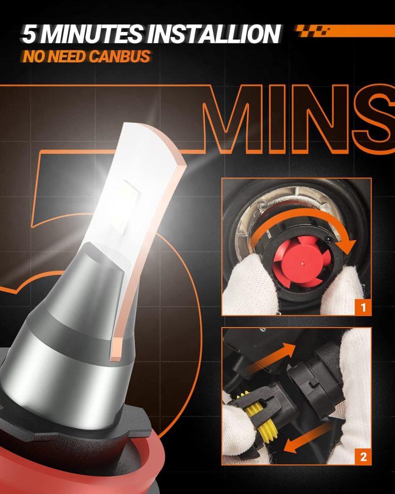 Sealight 9005 H11 Bulbs Combo - Image 4