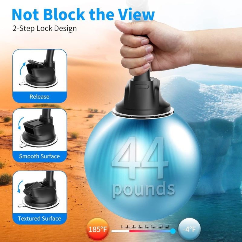 Apps2Car Magnetic Car Phone Holder Mount [6 Strong Magnets] - Image 6