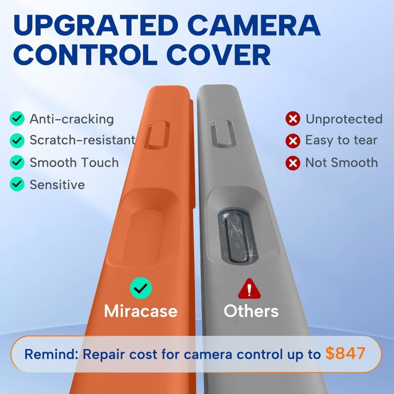 MIRACASE Magnetic for iPhone 17 Pro Max Case Compatible with MagSafe Integrated Silicone... - Image 2