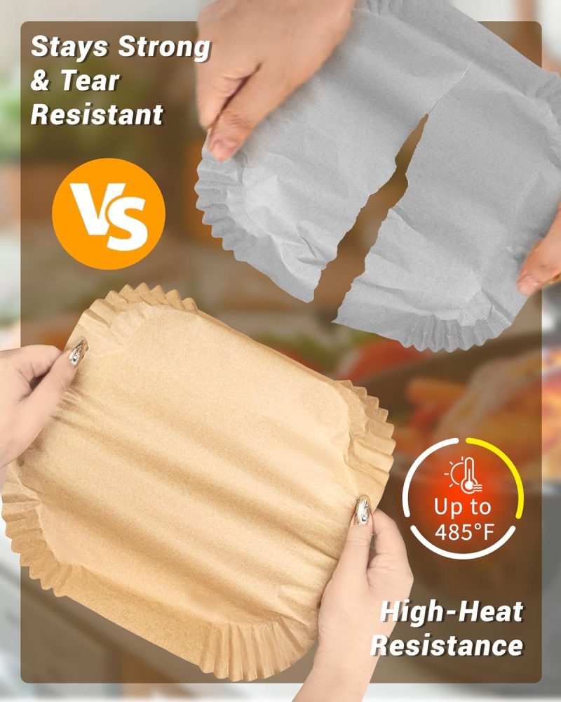 500Pcs Air Fryer Paper Liners - Image 2