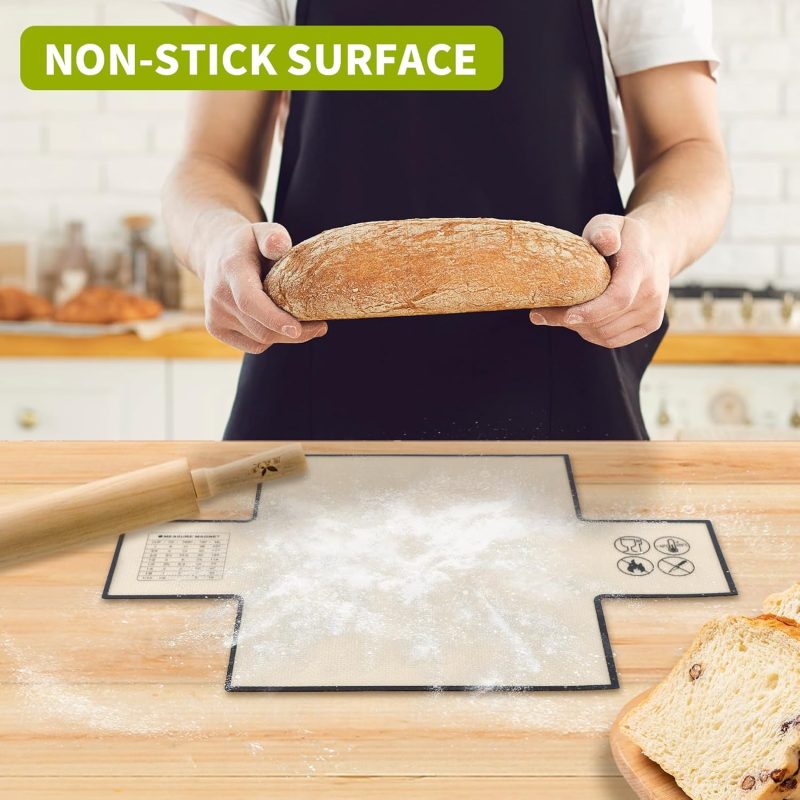 2Pcs Silicone Bread Loaf Pan Liners - Image 3