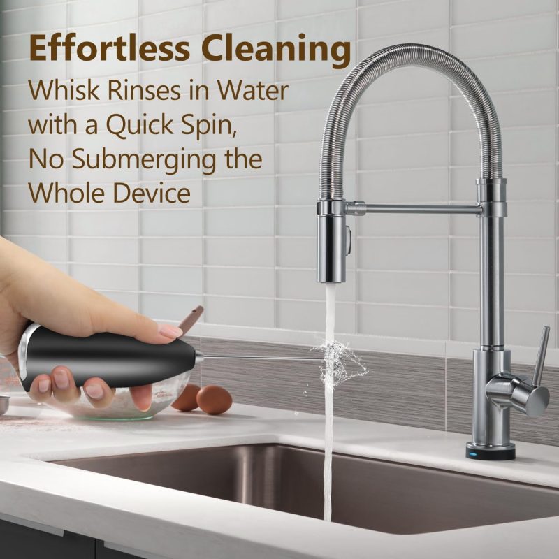 Powerful Milk Frother Handheld Battery Operated - Image 6