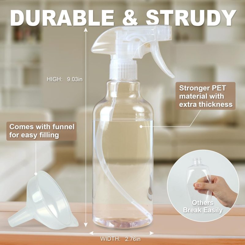 Plastic Spray Bottles (2-Pack - Image 2