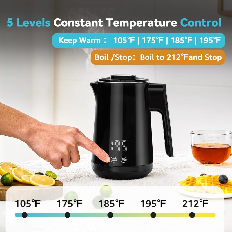Seehot® 850Ml Small Electric Kettle Temperature Control - Image 4