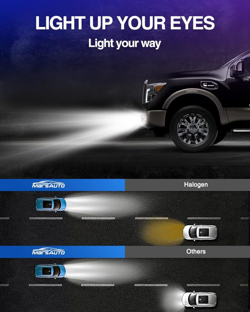 Marsauto H11 H8 H16 Led Fog Light Bulbs - Image 5