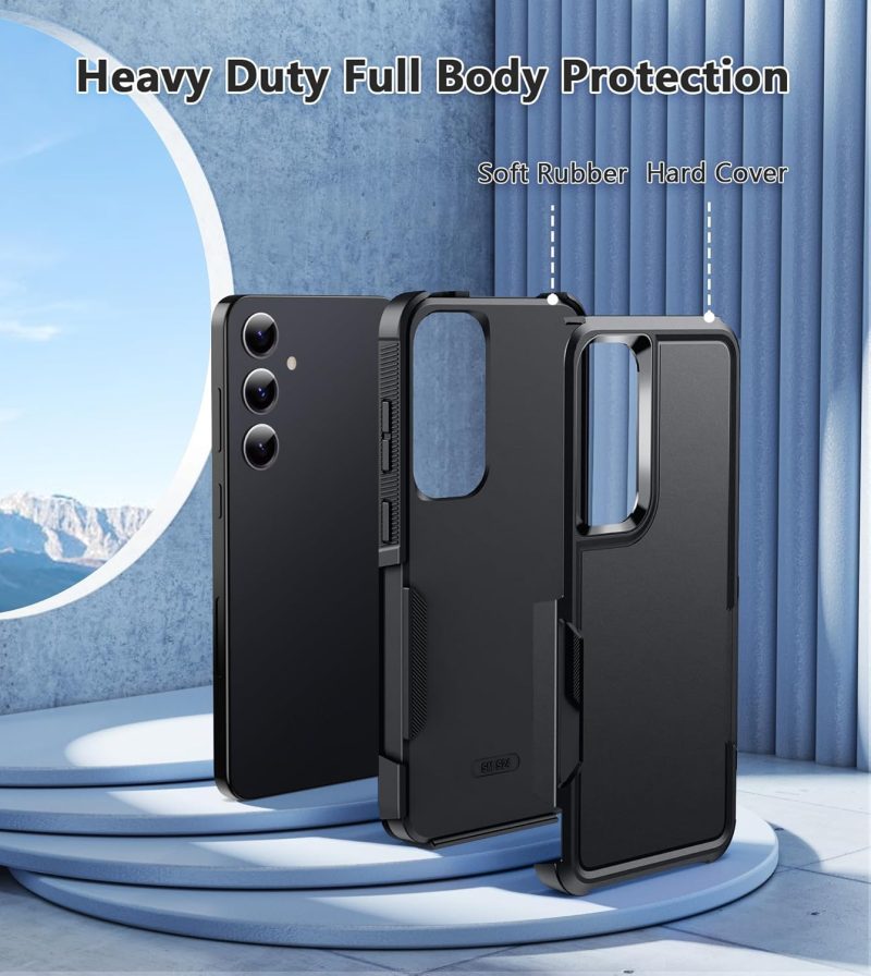 FNTCASE Hybrid Protective Case for Galaxy S24 - Image 3