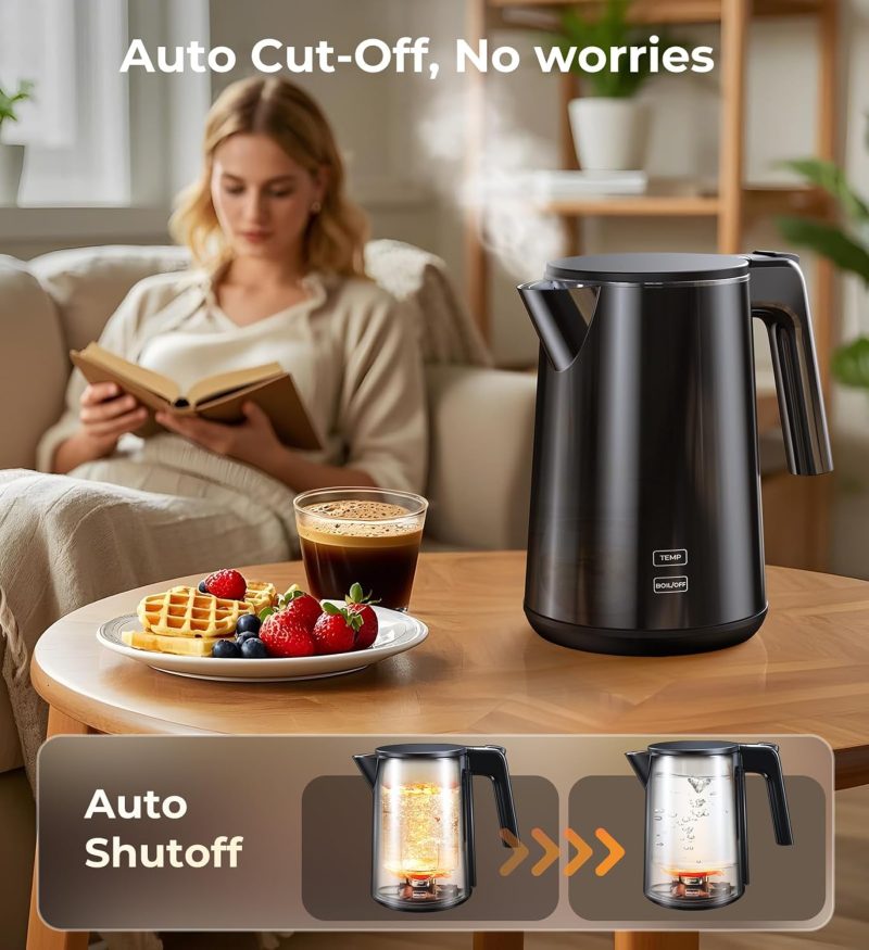 Electric Kettle 1.0L 1200W - Image 4