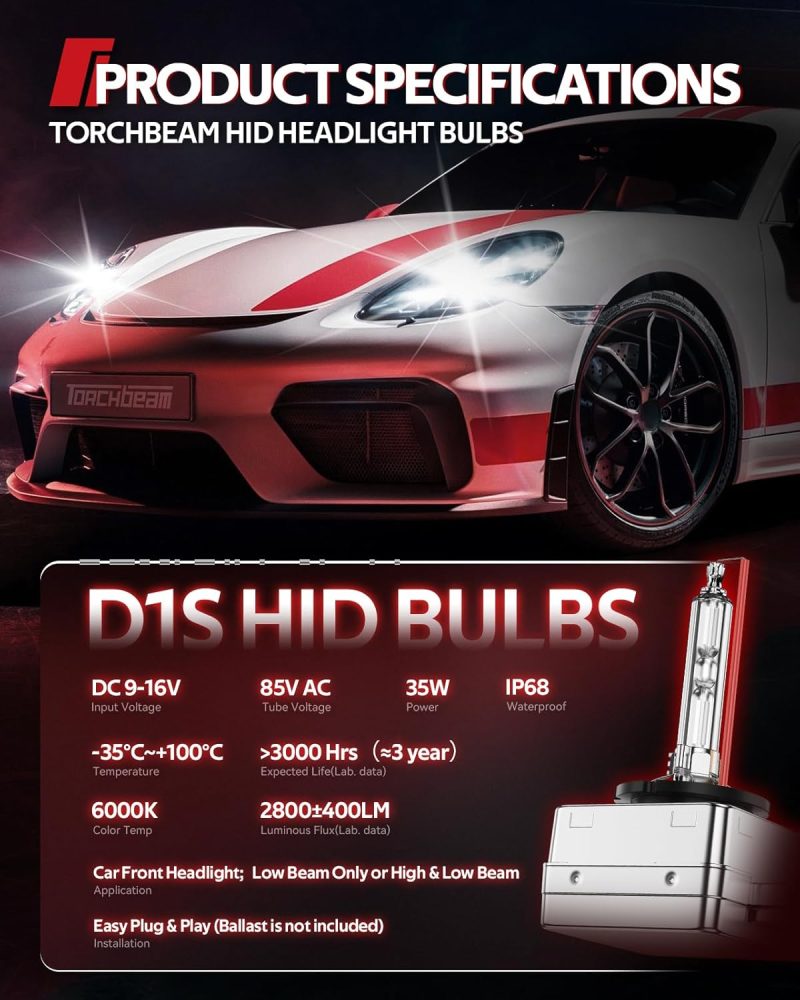 Torchbeam D1S Hid Bulbs - Image 2