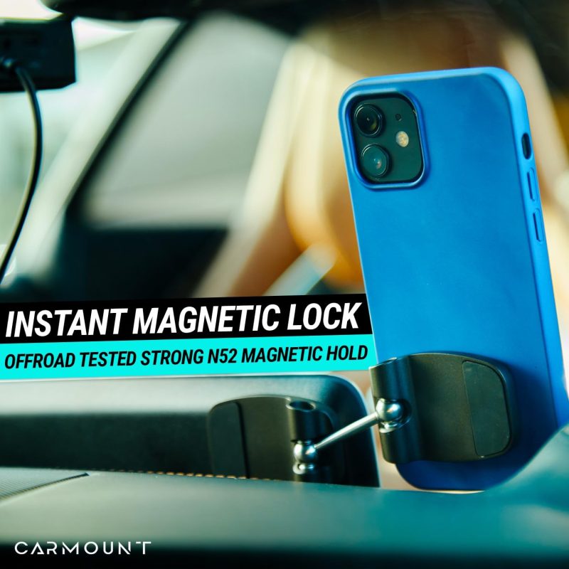 Carmount F2 Adjustable Car Mount | 2.0 Magnetic Phone Mount - Image 3